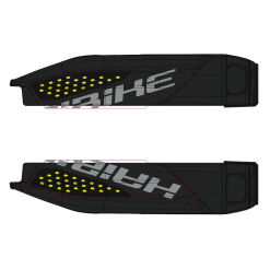 Haibike Adesivo Per Batteria Xduro 2018 Colore Neon Giallo