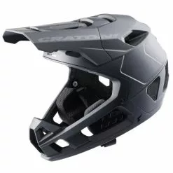 Cratoni Interceptor 2.0 2021 Casco MTB Downhill Nero Opaco