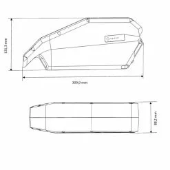 E-Bike Vision 745Wh Batteria Compatibile Bosch -Vendite Ricambi Ebike e bike vision 745wh batteria compatibile yamaha 4