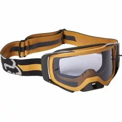 Fox Airspace Merz Goggle Mascherina MTB Nero/Oro