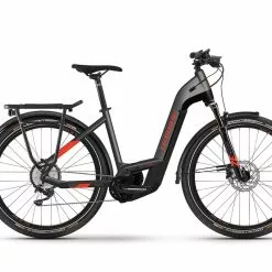 Haibike Trekking 9 Low Step 27.5 " EBike Antracite / Rosso / Nero | Lucido