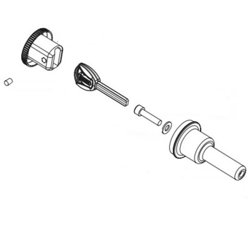 Orbea OC Steerer Tube Key Holder Porta Chiave Abus Integrato Sterzo 4 Orbea OC Steerer Tube Key Holder Porta Chiave Abus Integrato Sterzo - immagine 2