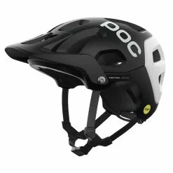 POC Tectal Race MIPS Casco MTB Enduro Nero/Bianco