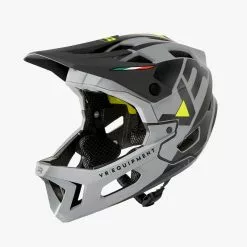 VR Equipment Full Face Mips Casco Integrale Per EBike E MTB Grigio