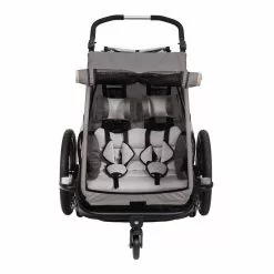 XLC Duo S BS-C10 Carrello 2 Posti Per Bambini Multifunzione -Vendite Ricambi Ebike xlc duo s bs c10 carrellino 2 posti per bambini multifunzione 8